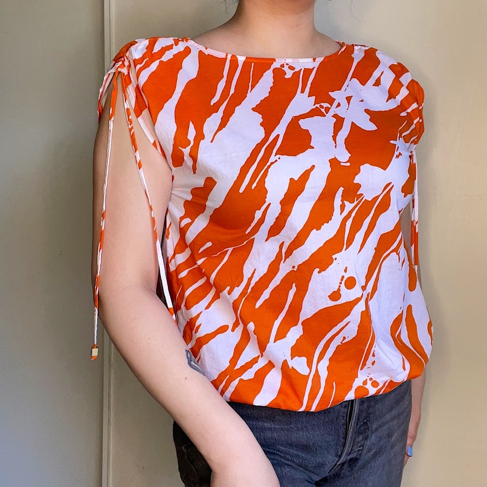 Michael Michael Kors Patterned Blouse - image 1